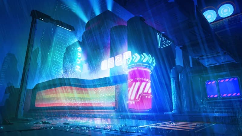 Cyberpunk City Streets map, Pride variant thumbnail