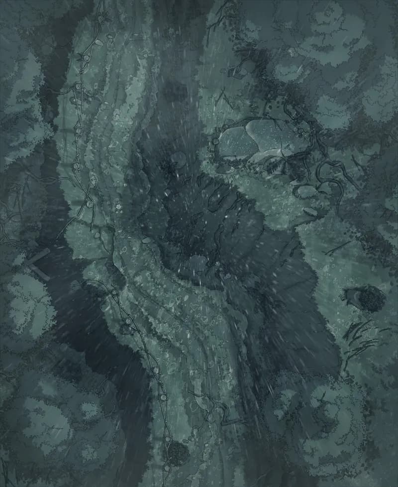 Forest Pass map, Rain variant thumbnail