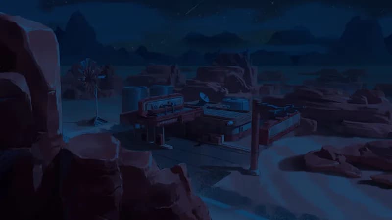Apocalyptic Fuel Station map, Dark variant thumbnail