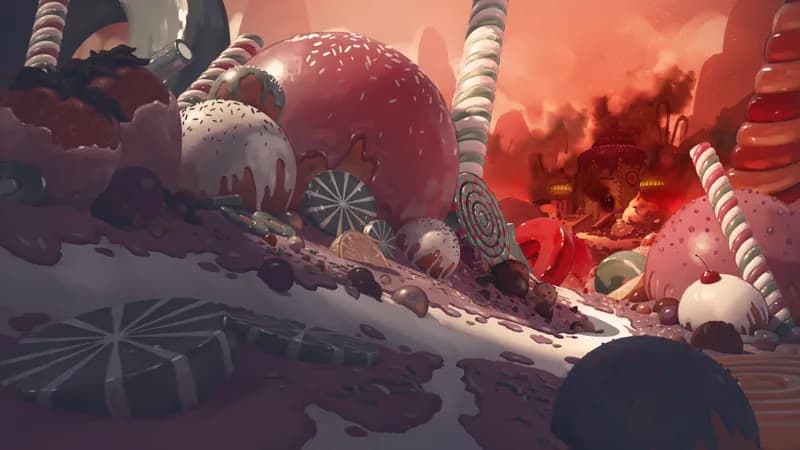 Candy Castle map, Siege variant thumbnail