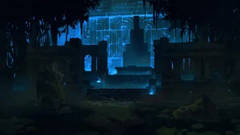 Jungle Temple Entrance map, Symbols Open variant