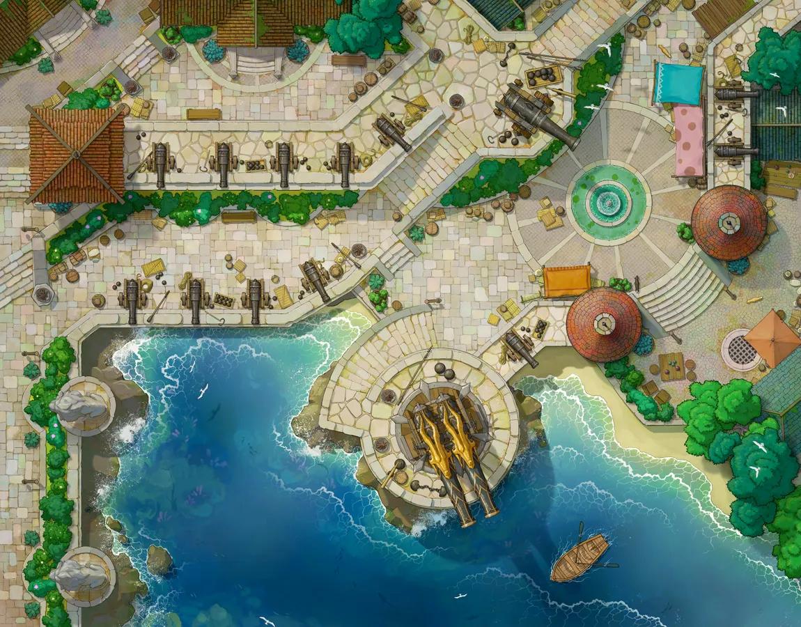 Port Bastion map, Original Day variant thumbnail