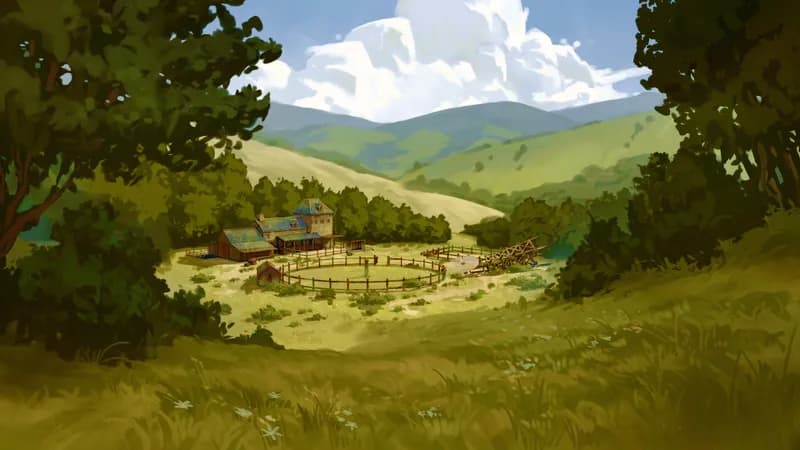 Pastoral Village Stables map, Abandoned variant thumbnail