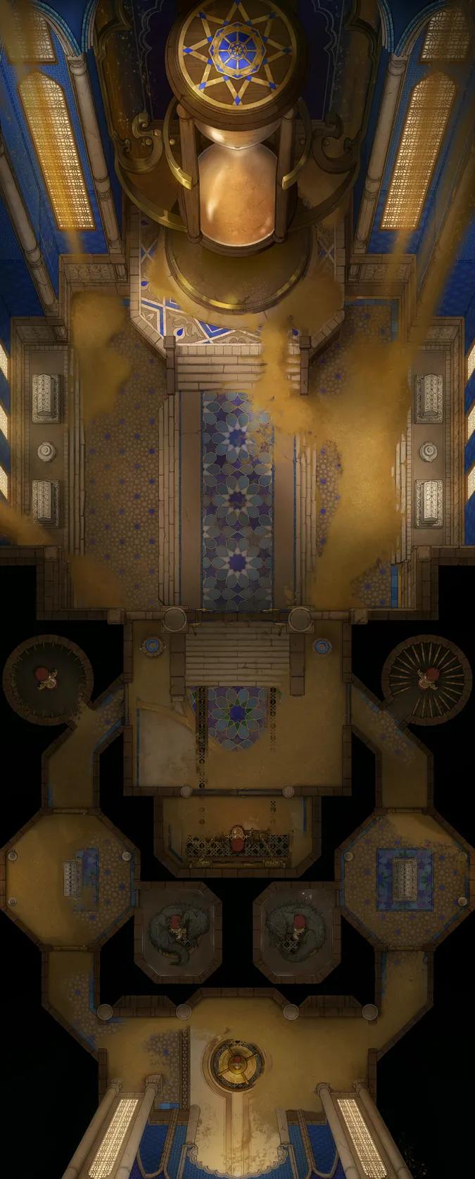Tomb of Sand Interior map, Undamaged Hourglass Day variant thumbnail