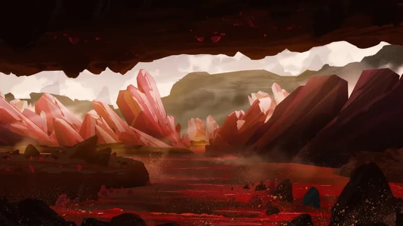 Crystal Mines map, Blood Diamond variant thumbnail