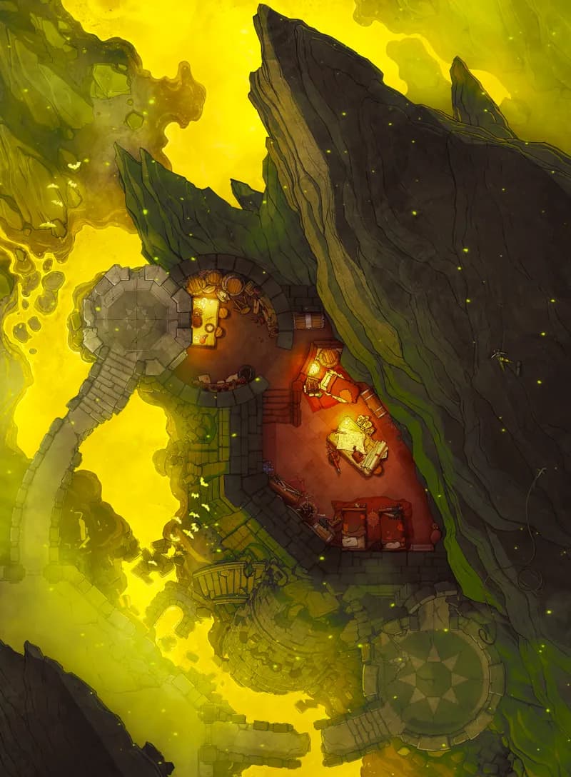 Dragonlands Fort map, Toxic variant thumbnail