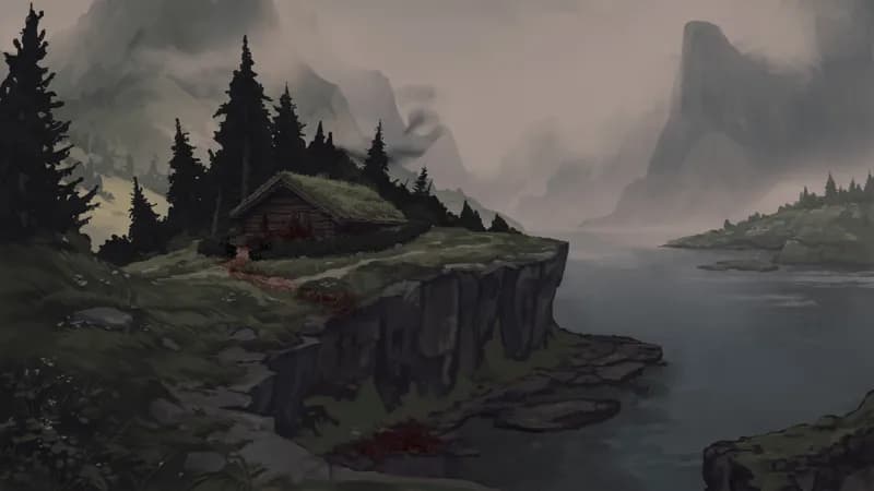 Fjordside Cabin map, Massacre variant thumbnail