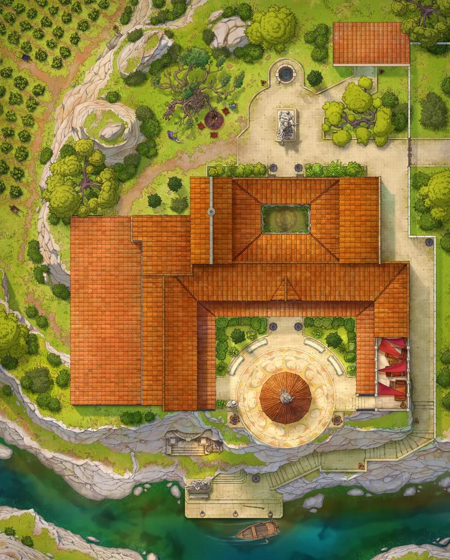 Archon's Villa map, Roof Day variant thumbnail