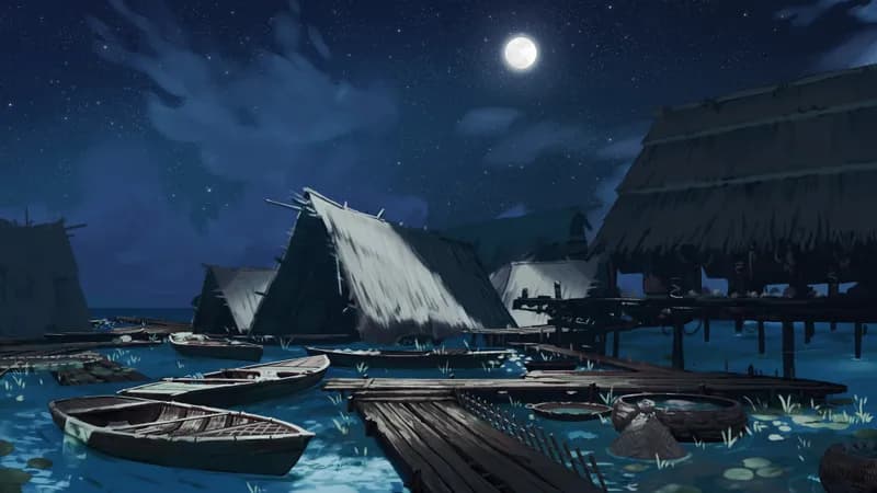Jungle Village map, Ocean Night variant thumbnail