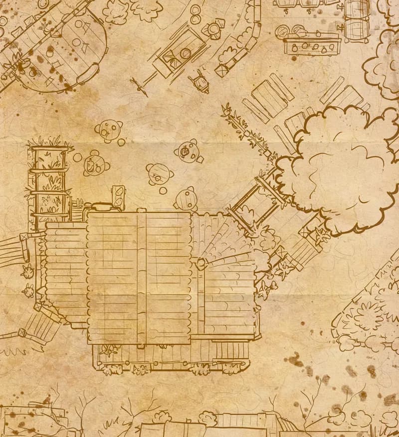 Beer Garden Tavern map, Map variant thumbnail