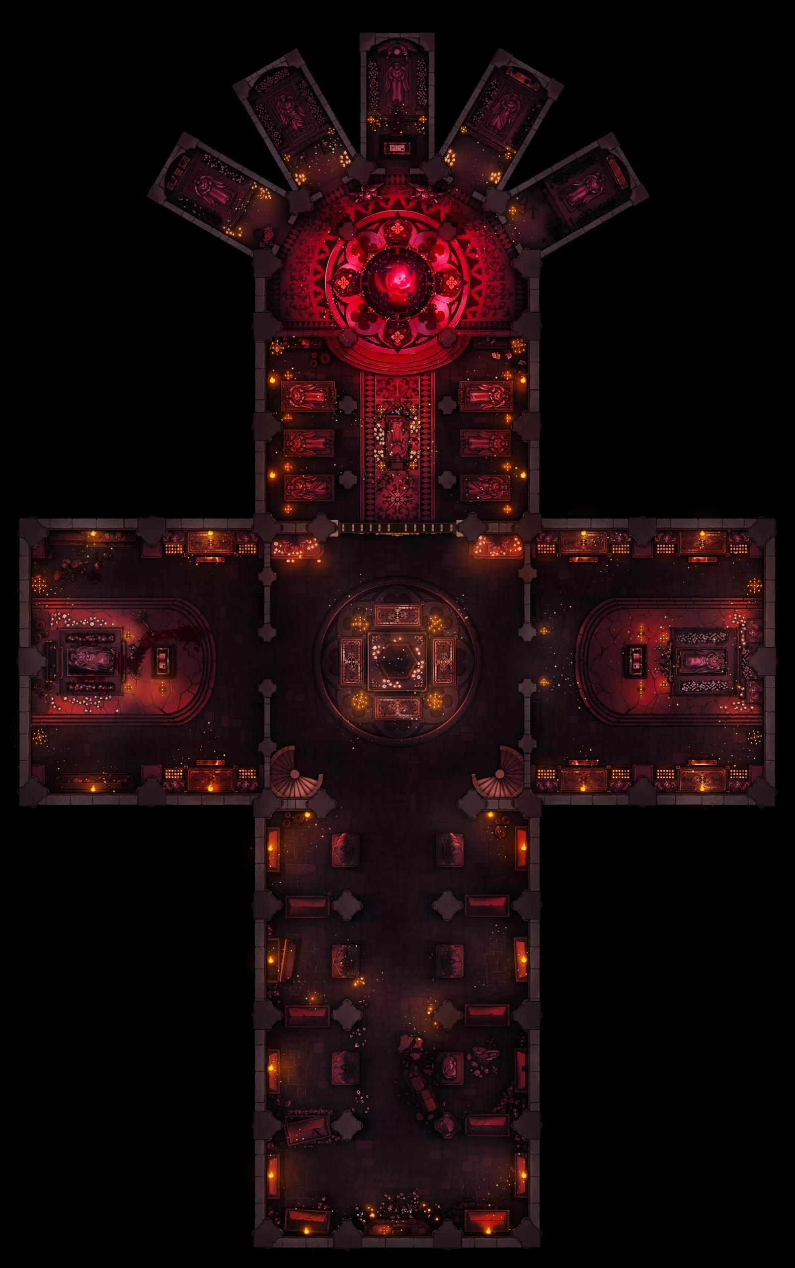 Grand Cathedral Crypt map, Red variant thumbnail