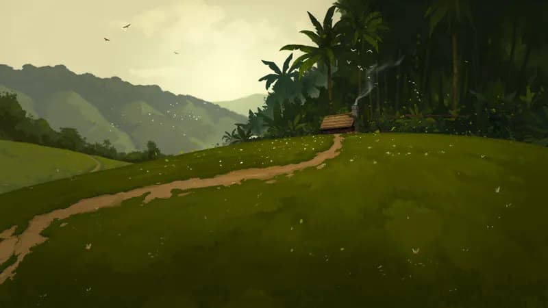 Secluded Tea Valley map, No Tea variant thumbnail