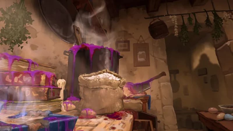 Giant Kitchen map, Slime Purple variant thumbnail