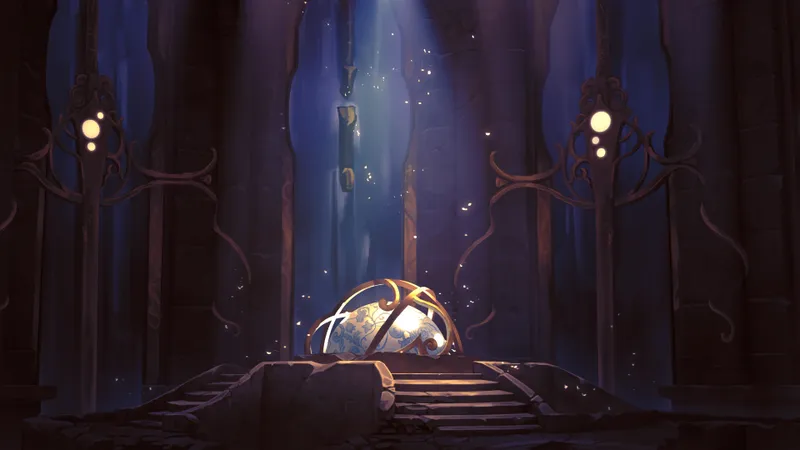 Ancient Tech Treasury map, Mounted variant thumbnail