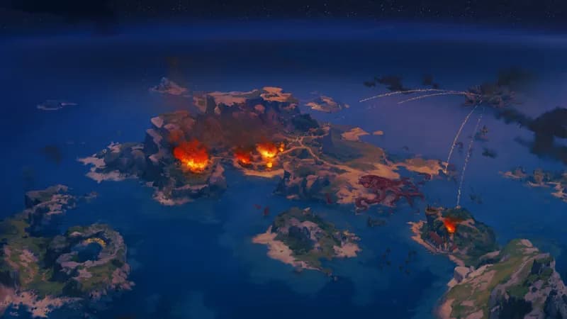 Pirate Islands map, Pirate Attack variant thumbnail