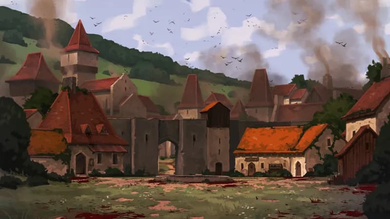 Heart of the Village map, Massacre variant thumbnail