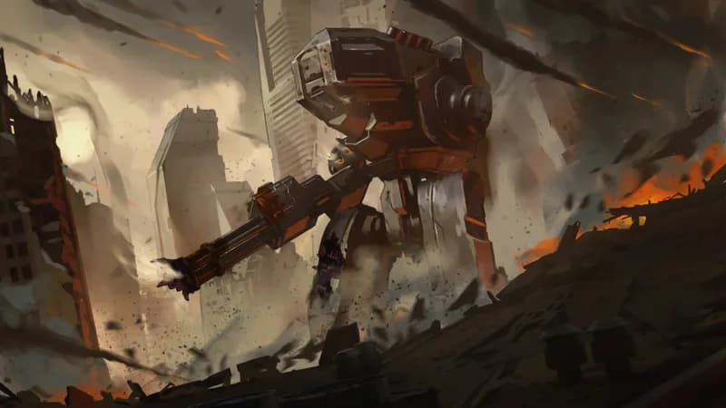 Eversor Mech Battlefield map, Battle Damage variant thumbnail