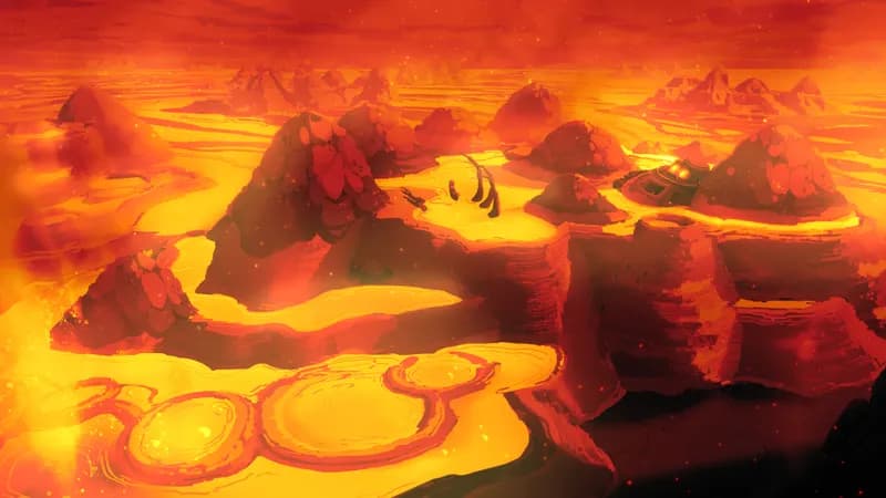 Sulphur Planet map, Lava variant thumbnail