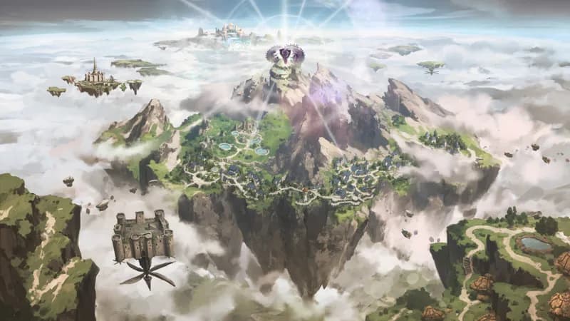 Sky Islands map, Cosmic Dragon variant thumbnail