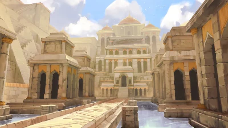 Ancient Stepwell map, Golden variant thumbnail