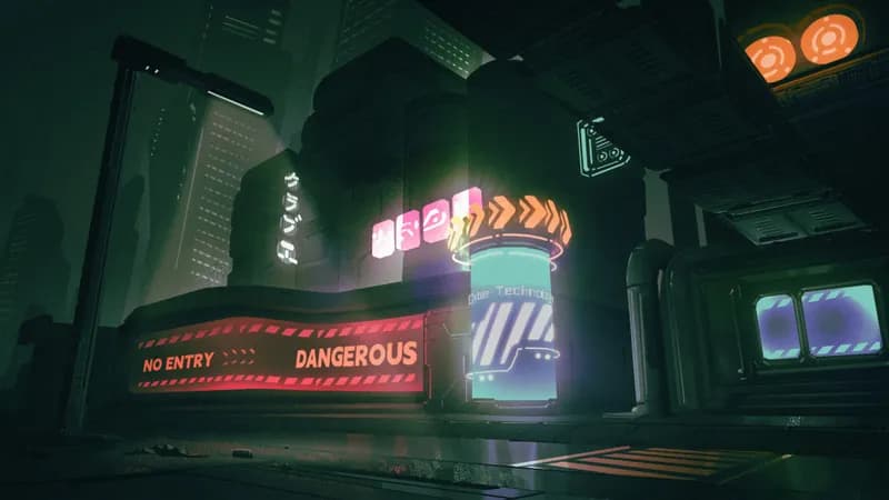 Cyberpunk City Streets map, Sin City variant thumbnail