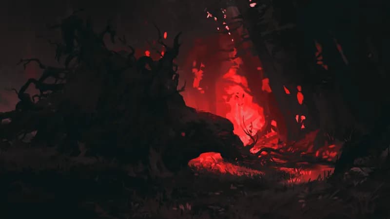 Depths of the Festerwood map, Dark Presence variant thumbnail