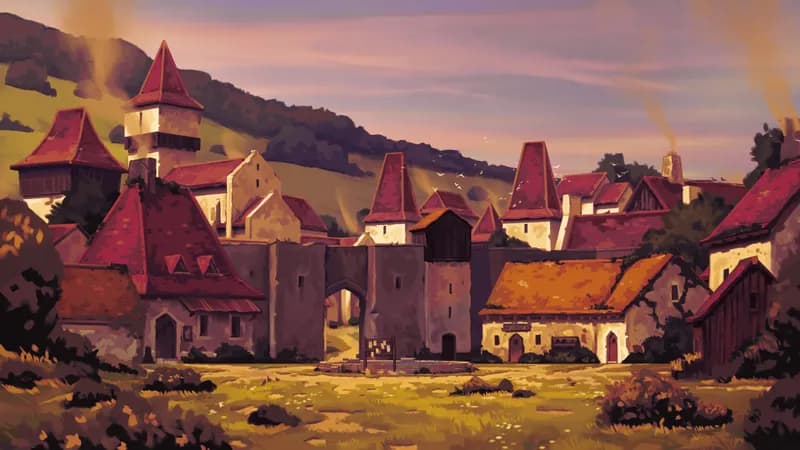 Heart of the Village map, Sunset variant thumbnail