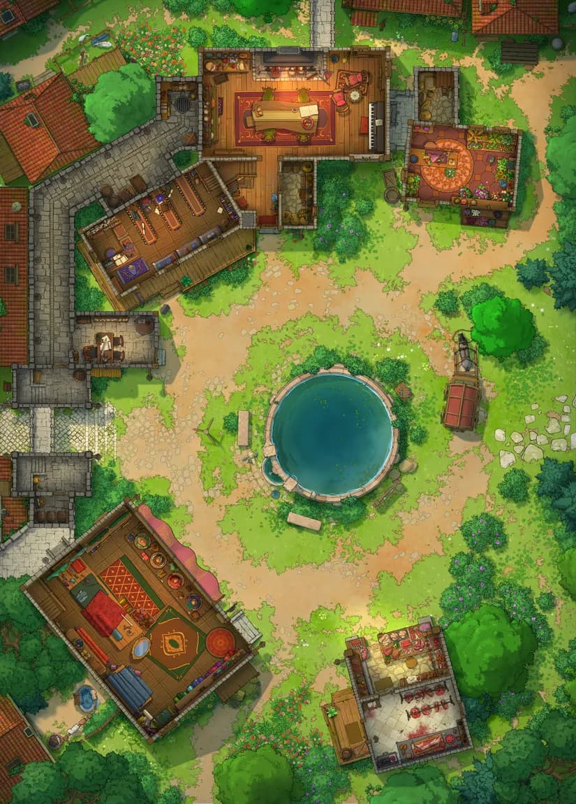 Heart of the Village map, Interior Floor 01 Day variant thumbnail