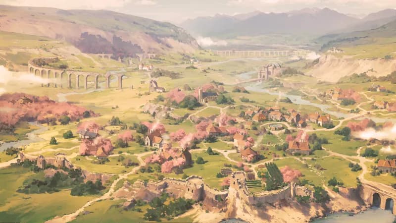 Starter Village map, Spring variant thumbnail