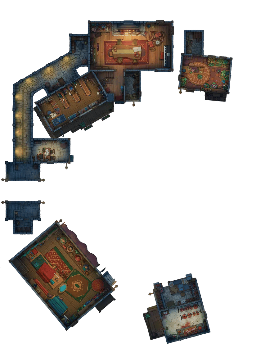 Heart of the Village map, Interior Floor 01 Night Tile variant thumbnail