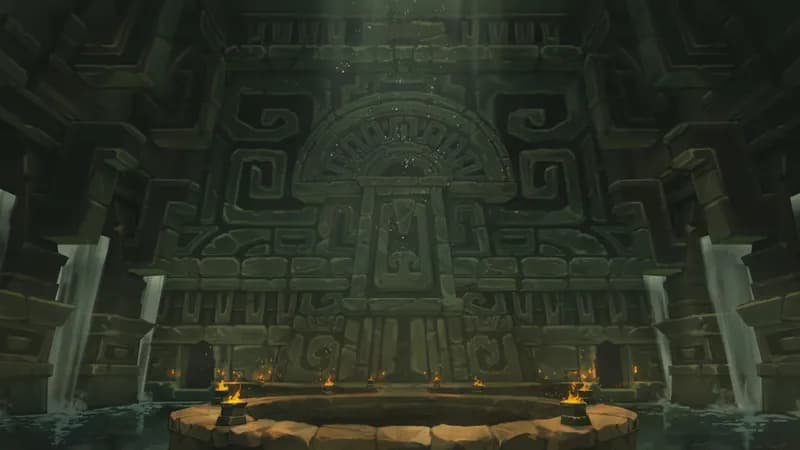 Temple of the Couatl Boss Room map, Bottomless Pit variant thumbnail