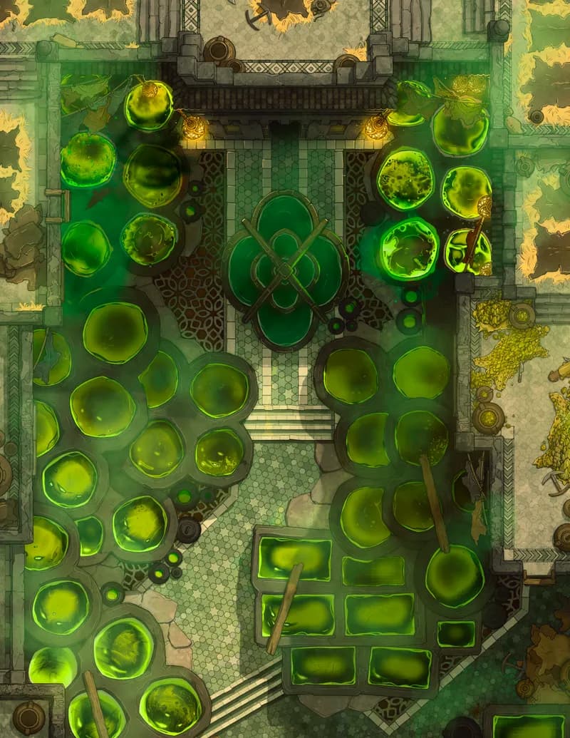 Magical Tannery map, Toxic variant thumbnail