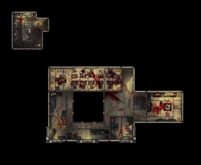 Japanese Castle Interior map, Floor 02 Massacre variant thumbnail