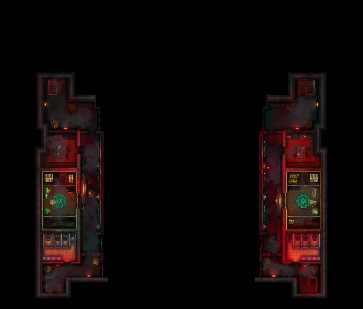 Wizard Bank Interior map, Floor 01 Alarm Smoke variant thumbnail