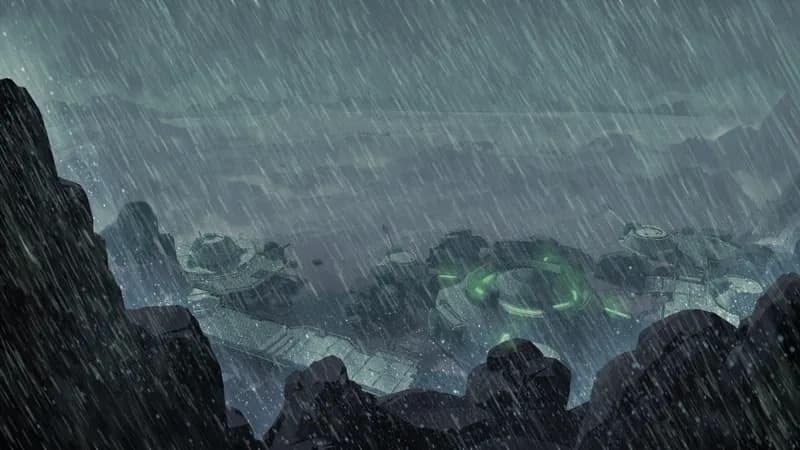 Desert Compound map, Rain variant thumbnail