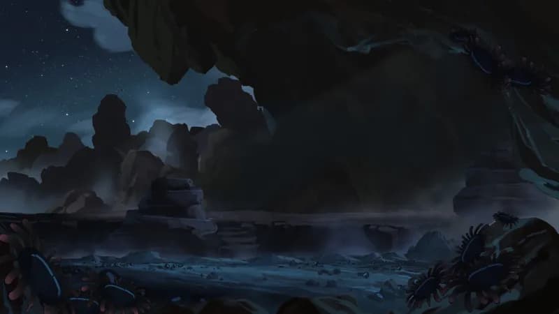 Alien Hive Entrance map, Natural Night variant thumbnail