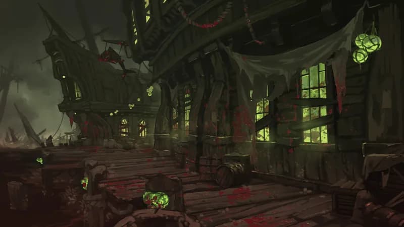 Haunted Dockside Tavern map, Massacre variant thumbnail