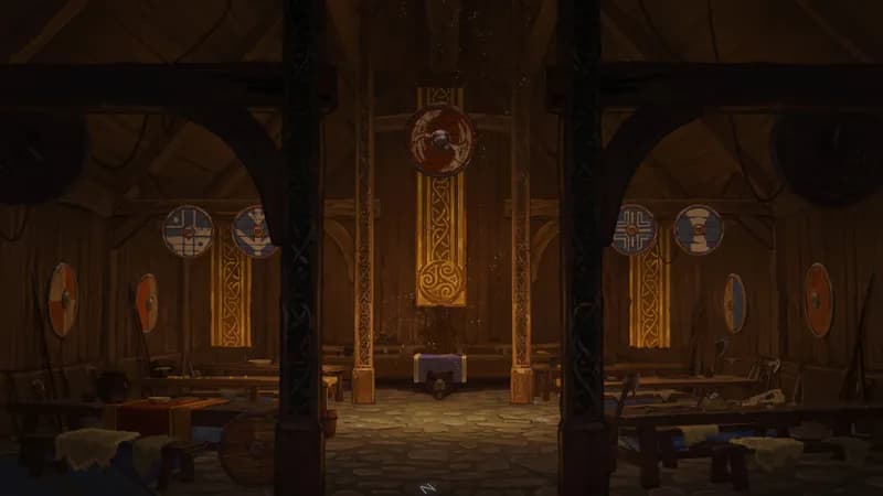 Viking Longhouse map, No Firepit variant thumbnail