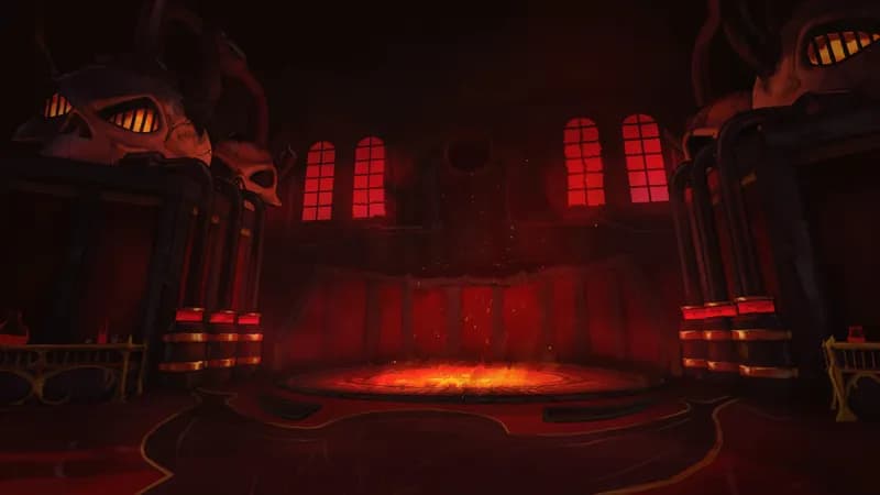 Hell's Cocktail Lounge map, Lava Bath variant