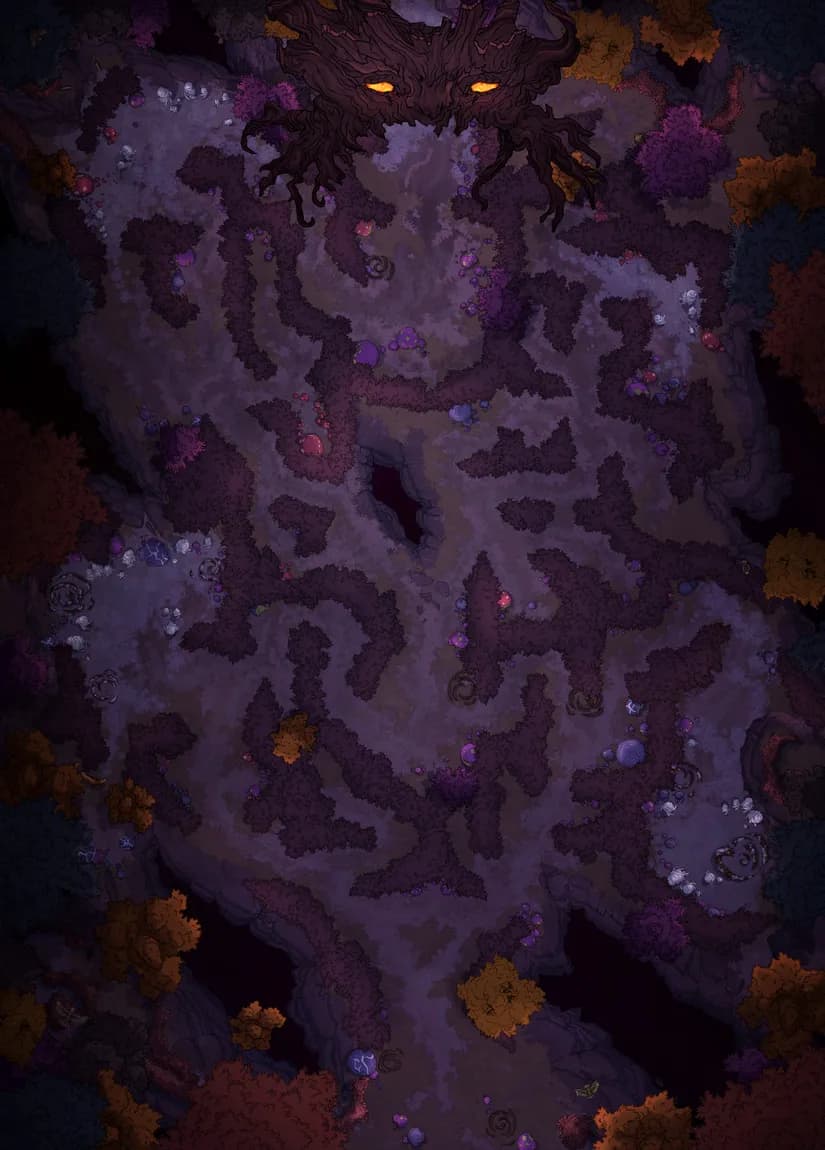 Haunted Hollow map, No Vines variant thumbnail