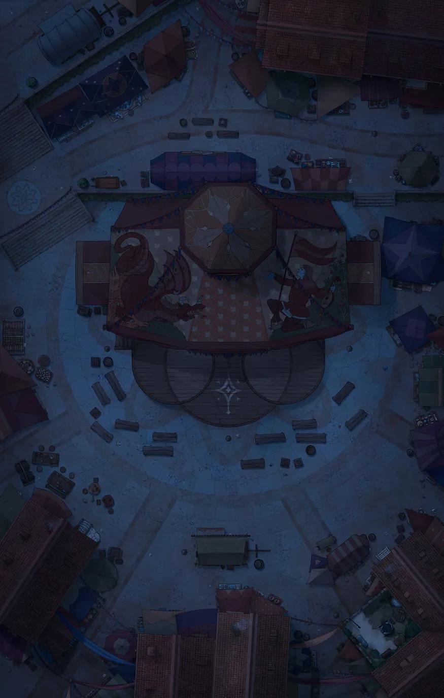 Marketplace Festival map, Dark variant thumbnail