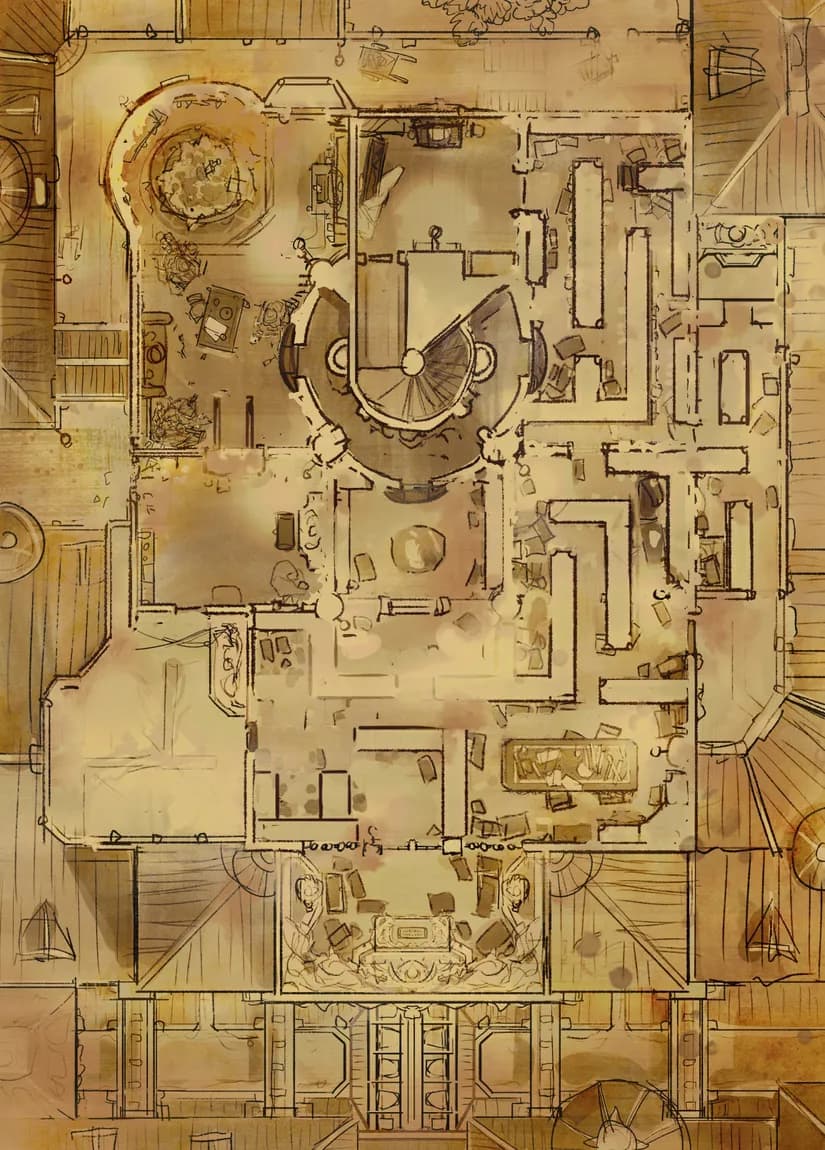 Muniment Chamber map, Map variant thumbnail
