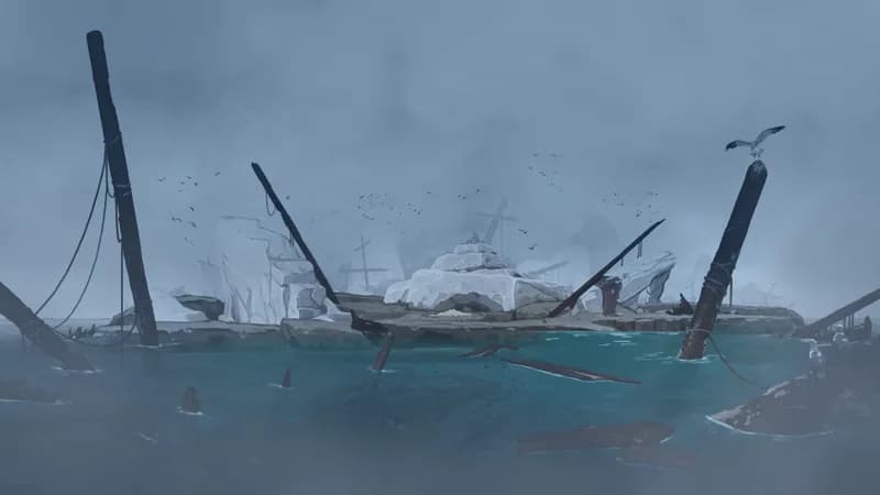 Siren's Shipwreck Shore map, Fog variant thumbnail