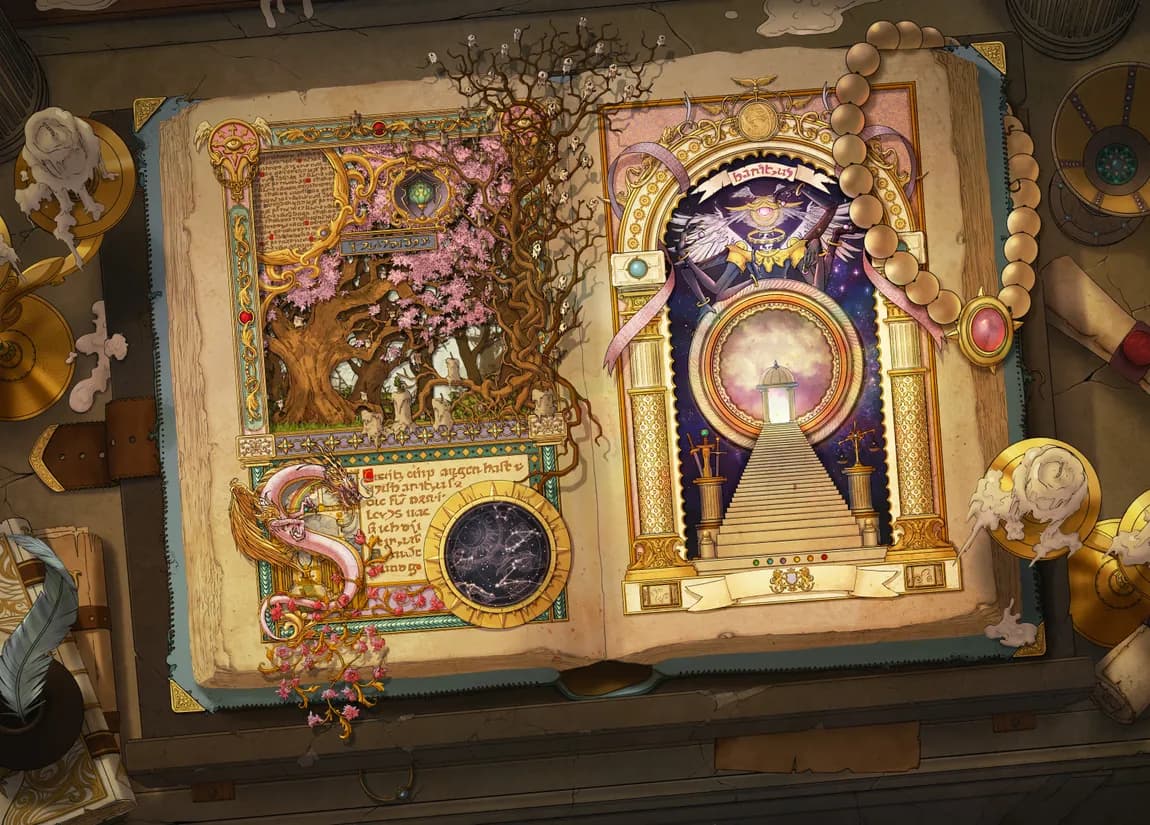 Celestial Tome map, Spring variant thumbnail