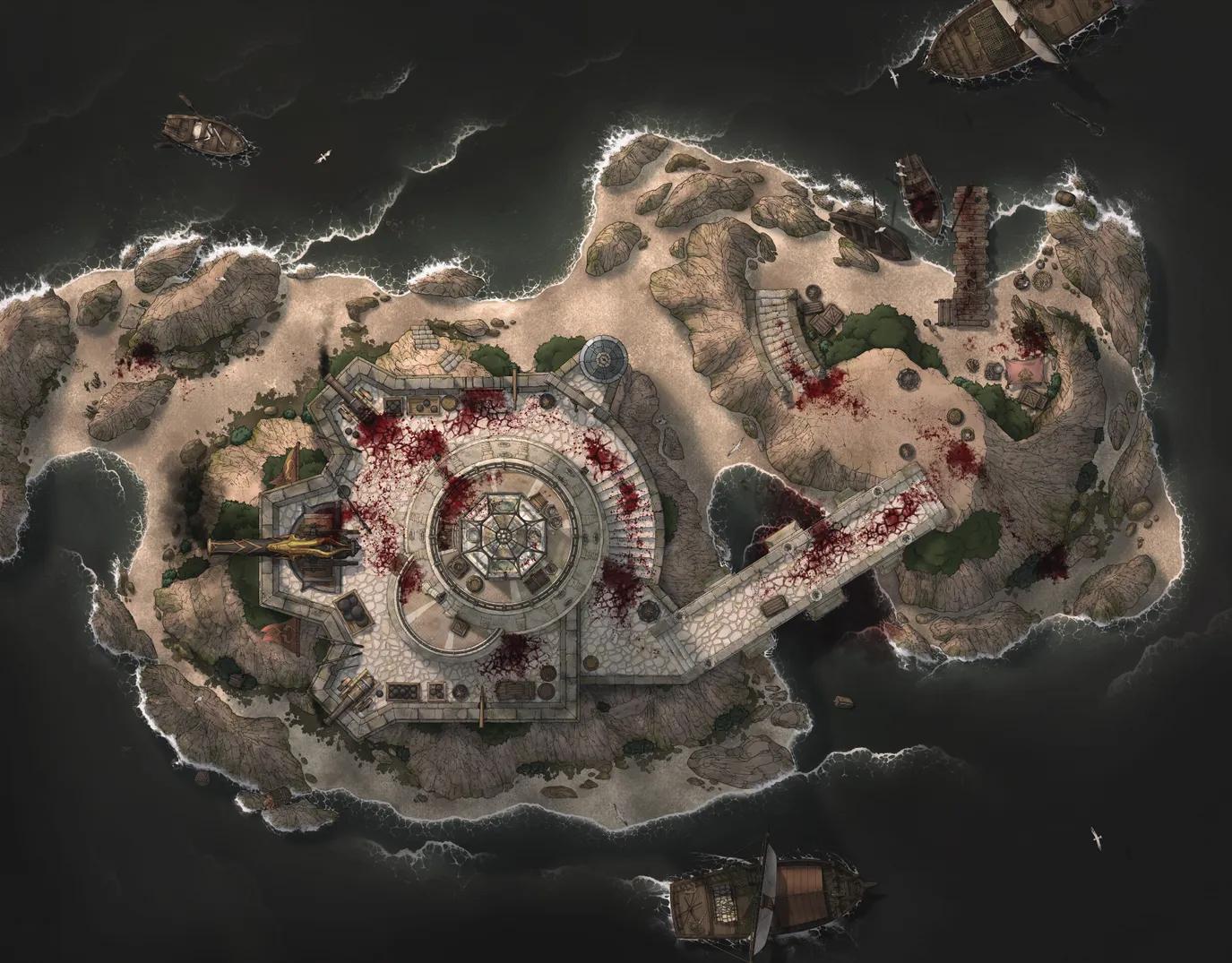 Lighthouse Isle map, Massacre variant thumbnail