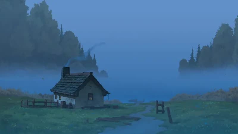 Serene Lakeside map, Fog variant thumbnail