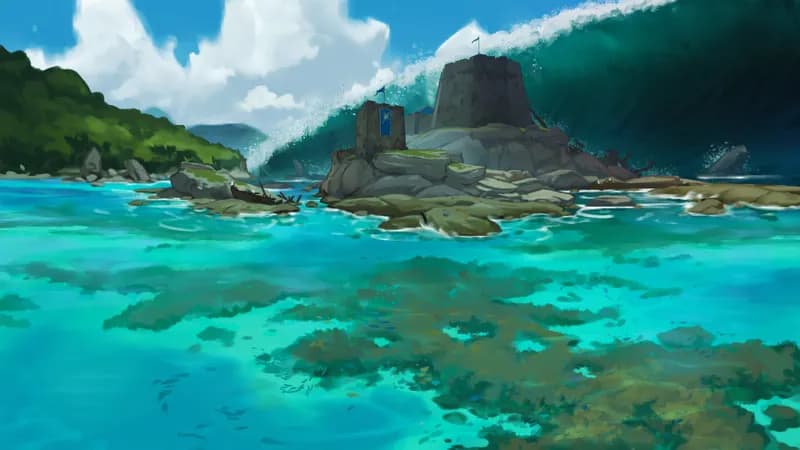 Tidal Isle Fort map, Wave variant thumbnail