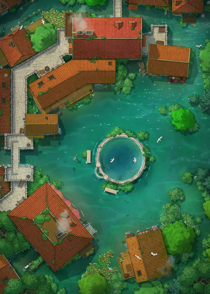 Heart of the Village map, Flood variant thumbnail