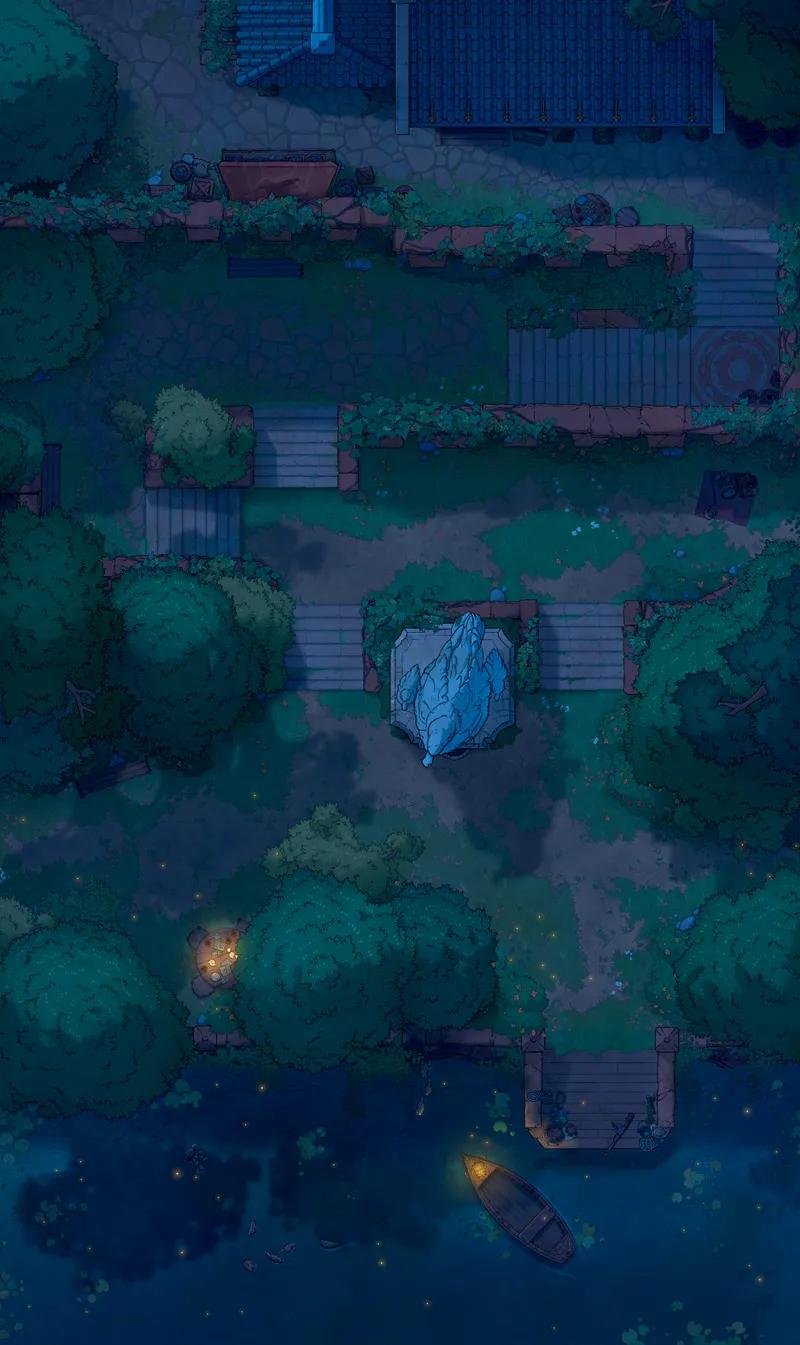 Mossy Steps map, Original Night variant thumbnail