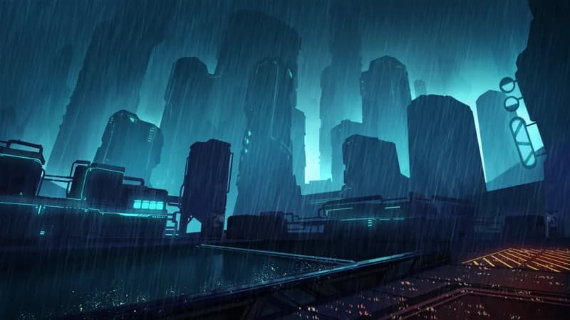 Cyberpunk Bridge map, No Bridge variant thumbnail